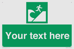 Custom Safe Condition Tsunami evacuation area